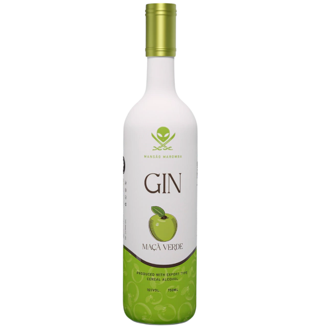 Gin Maçã Verde 750mL (6 unidades)