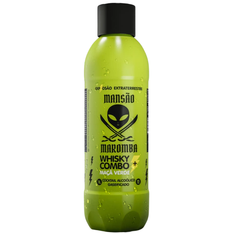 Whisky + Combo Maçã Verde 1L (6 unidades)